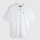 Mens Everyday Short Sleeve Polo (White) #contain