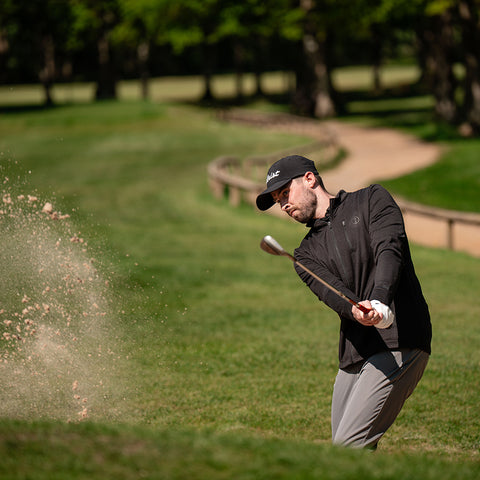 Lochie Mens Grid Fleece Full Zip Full Zip (Black Onyx) @100