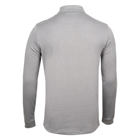 Lochie Mens Grid Fleece Full Zip Full Zip (Lava Smoke) #contain