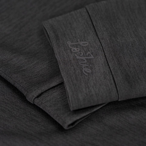 Lochie Mens LS Tech Polo (Black Onyx)