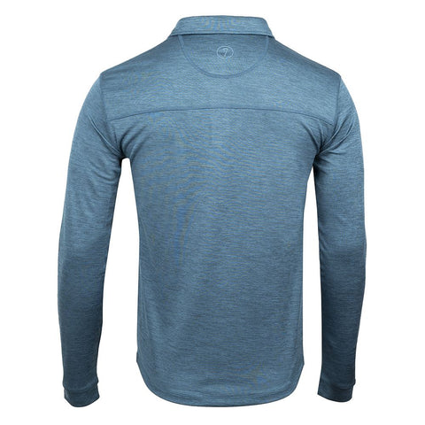 Lochie Mens LS Tech Polo (Deep Dive) #contain