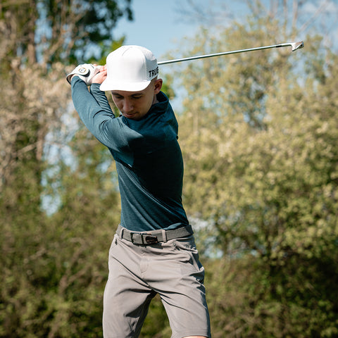 Lochie Mens LS Tech Polo (Deep Dive) @25