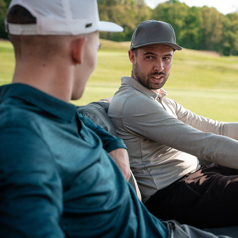 Lochie Mens LS Tech Polo (Deep Dive) @0