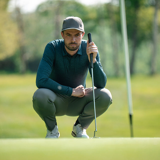 Lochie Mens LS Tech Polo (Deep Dive) @25