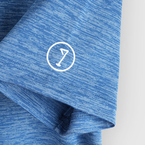 Mens Performance Short Sleeve Polo (High Tide)