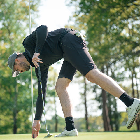 Lochie Mens Softshell Shorts (Black Onyx) @60