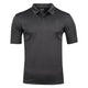Lochie Mens SS Tech Polo (Black Onyx) #contain