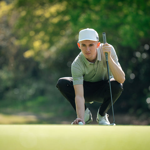 Lochie Mens SS Tech Polo (Harbour Mist) @75