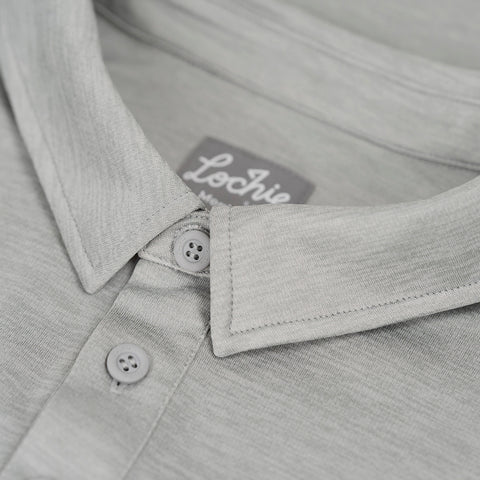 Lochie Mens SS Tech Polo (Harbour Mist)