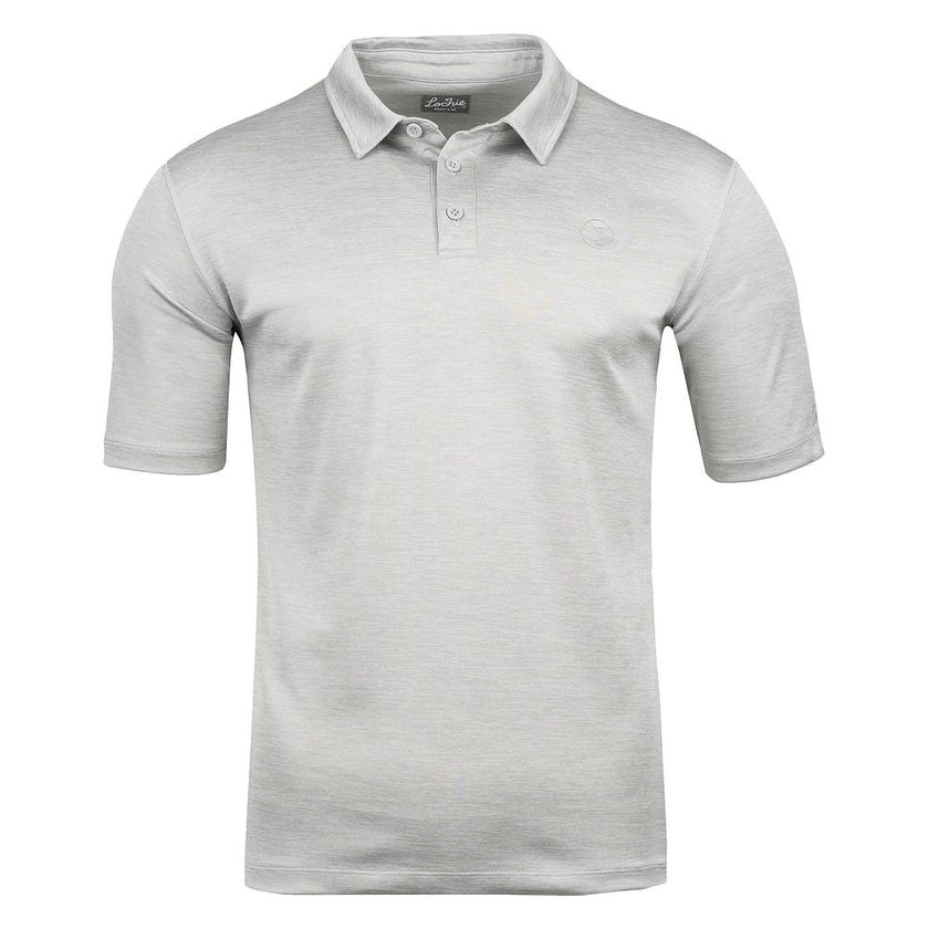 Lochie Mens SS Tech Polo (Harbour Mist) #contain