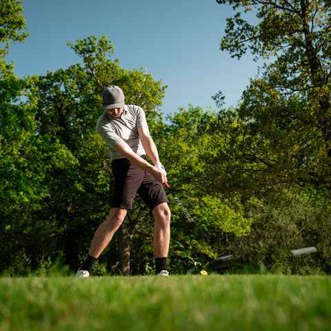 Lochie Mens SS Tech Polo (Harbour Mist) @25